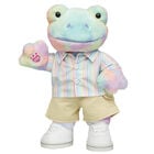 Rainbow Clouds Frog Soft Toy Stripes Gift Set - Build-A-Bear Workshop&reg;