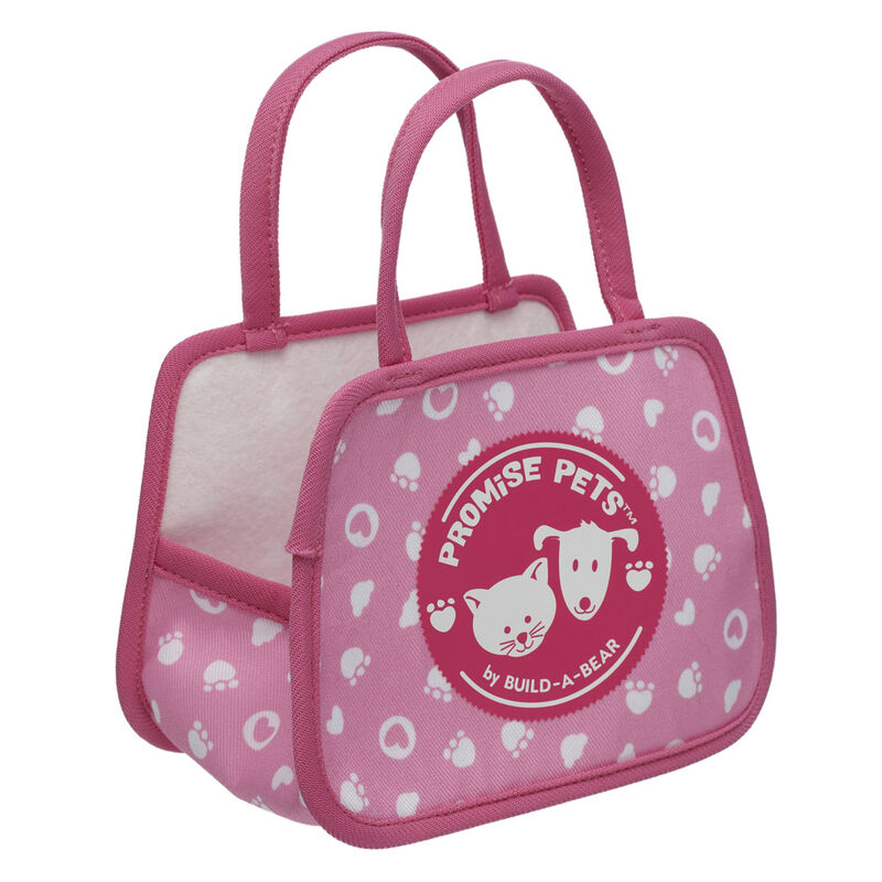 Build-A-Bear Mini Beans Promise Pets Pink Pet Carrier plush by Build-A-Bear