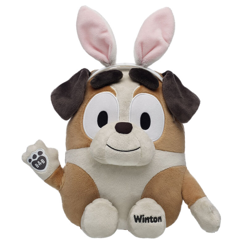 Winton Plush Puppy with Bunny Ears plush by Build-A-Bear
