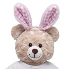 Pink Gingham Bunny Ears Headband by Build-A-Bear