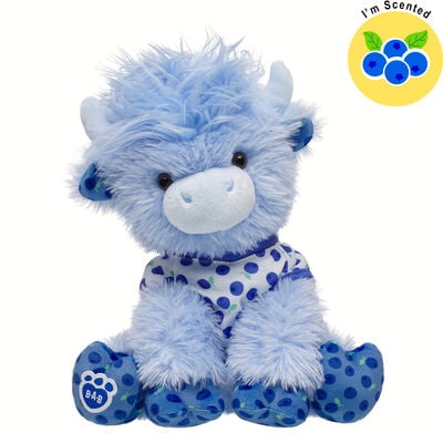 Blueberry Highland Cow Soft Toy Scented Gift Set