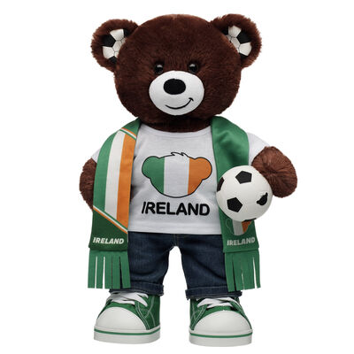 Let's Goal Bear Ireland Football Gift Set