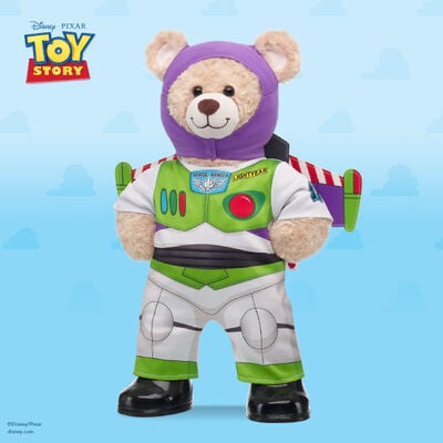 Happy Hugs Teddy Bear Disney and Pixar Toy Story Buzz Lightyear Gift Set