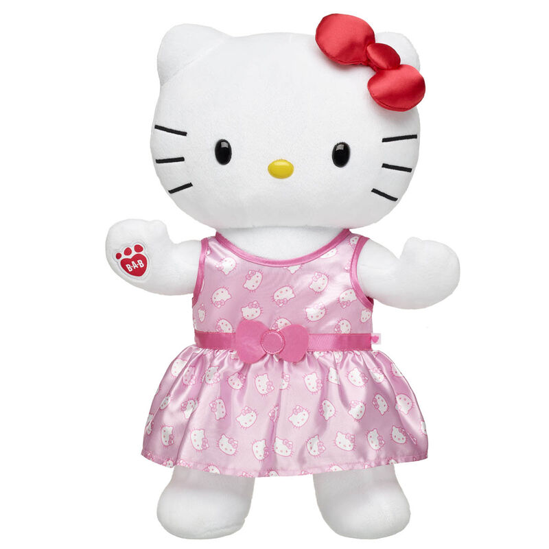 Sanrio® Red Bow Hello Kitty® Plush Pink Dress Gift Set - Build-A-Bear Workshop®