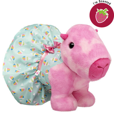 Pink Capybara Soft Toy Strawberry Scented Gift Set
