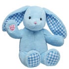 Blue Gingham Pawlette Bunny Plush plush by Build-A-Bear