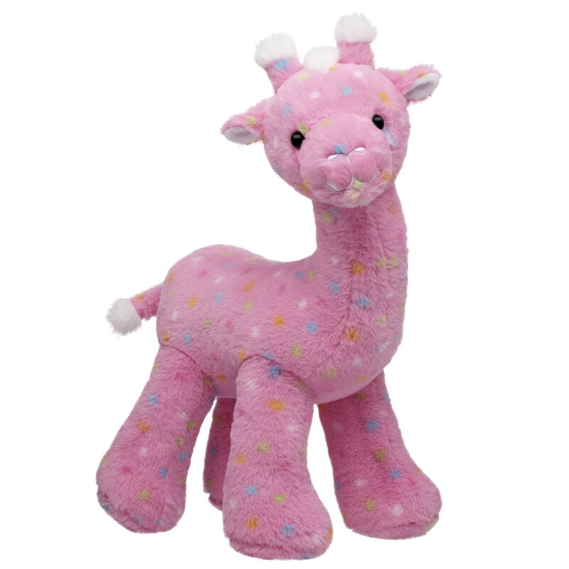 Pink Frosted Animal Cookie Giraffe Stuffed Animal plush by Build-A-Bear
