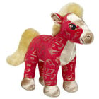 Red and Gold Horse plush by Build-A-Bear