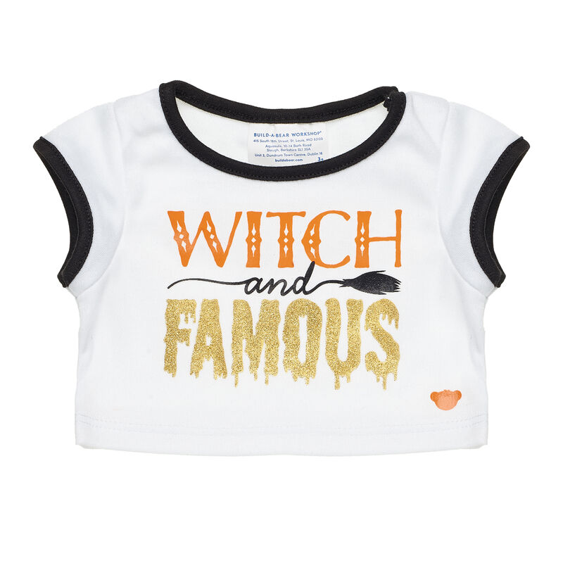 Witch & Famous Halloween T-Shirt - Shop at Build-A-Bear®