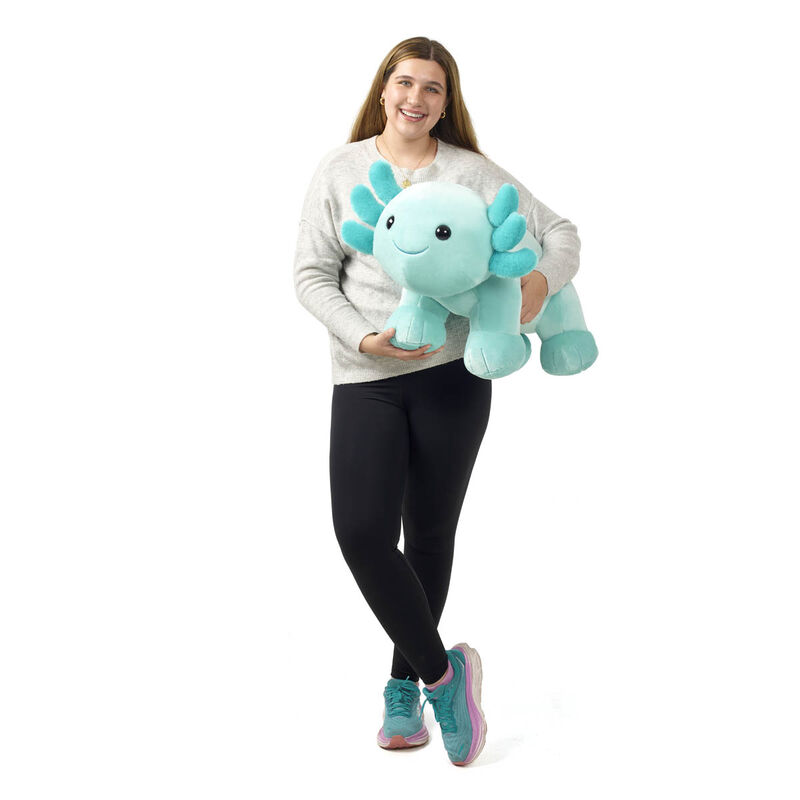 Giant Mint Axolotl Plush Shop at BuildABear