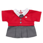 Red & Grey School Uniform