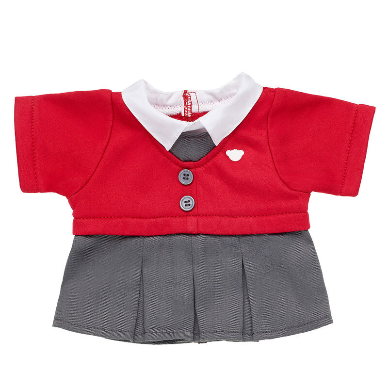 Red & Grey School Uniform