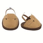 Brown Suede Clogs by Build-A-Bear