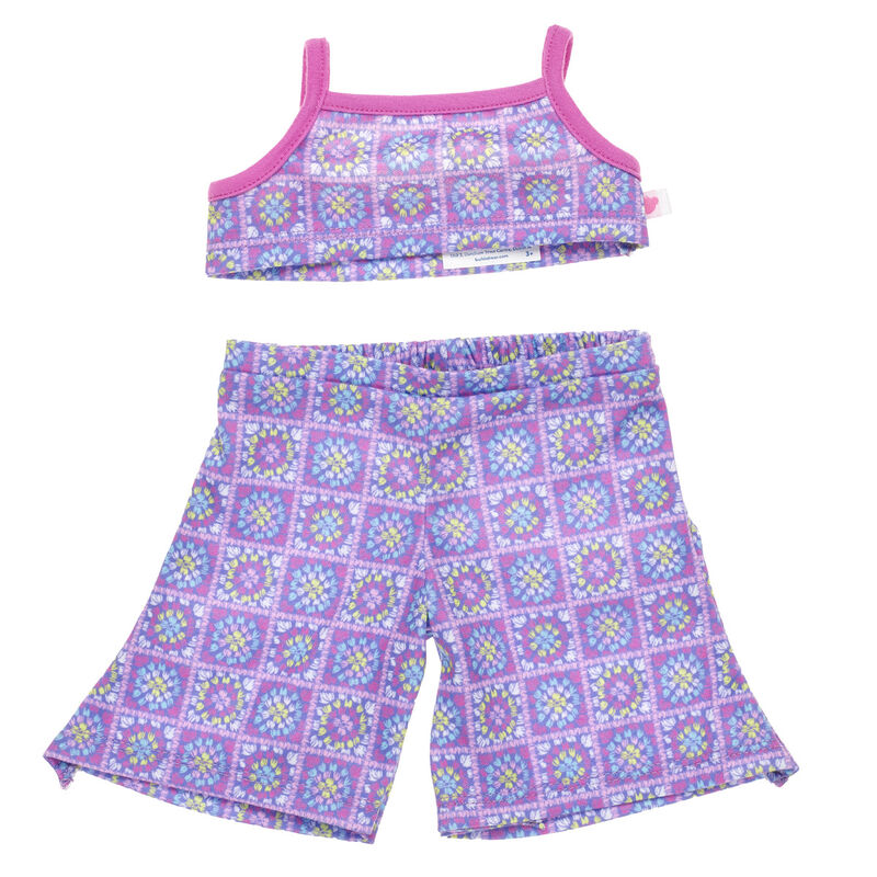 Purple Crochet Jumpsuit Set for Plushies - Build-A-Bear Workshop®