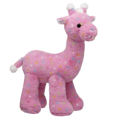 Pink Frosted Animal Cookie Giraffe Soft Toy