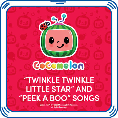 CoComelon&trade; &ldquo;Twinkle Twinkle Little Star&rdquo; and &ldquo;Peek a Boo&rdquo; Songs