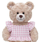 Pink Gingham Ruffle Tank by Build-A-Bear