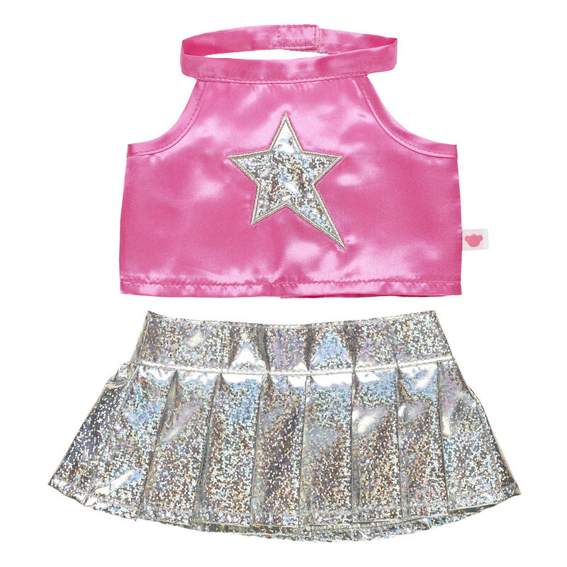 Silver Pleated Skirt Set for Plush Toys - Build-A-Bear Workshop&reg;