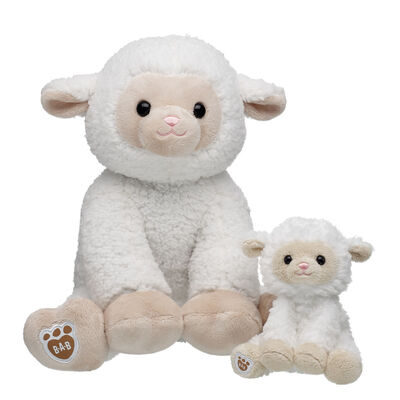 Lamb Soft Toy Easter Sleeper Gift Set with Swirly Clouds Lamb Mini Bean&reg;