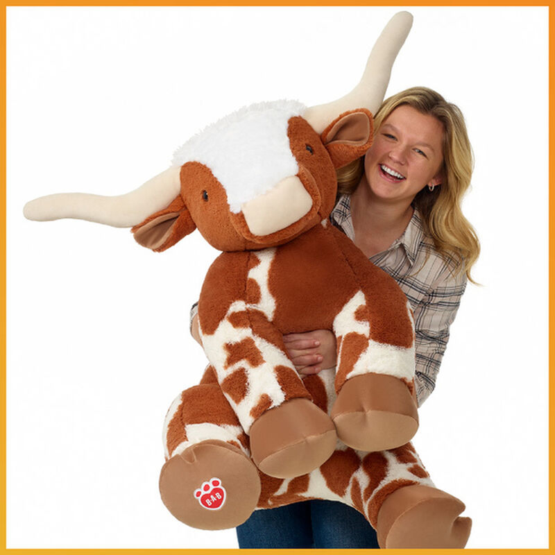 Online Exclusive Giant Longhorn Stuffed Animal - Build-A-Bear Workshop&reg;