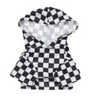 Online Exclusive Black and White Check Hoodie - Build-A-Bear Workshop&reg;