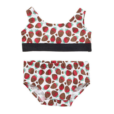 Chocolate Covered Strawberry Underwear Set