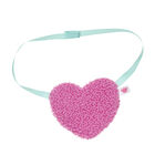 Pink Sherpa Heart Crossbody Bag | Build-A-Bear