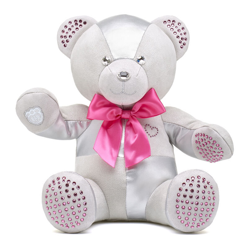 Online Exclusive Build-A-Bear Birthstone Bear Featuring Swarovski® Rose crystals