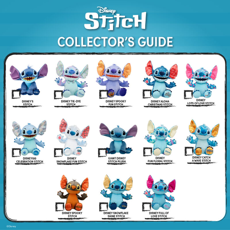 Disney Full of Love Valentine's Stitch Plush - Build-A-Bear Workshop®