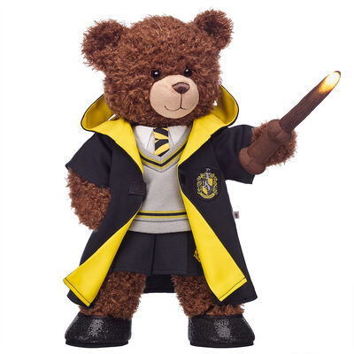 HARRY POTTER&trade; Teddy Bear Hufflepuff Gift Set with House Robe, Hogwarts Skirt & Wand