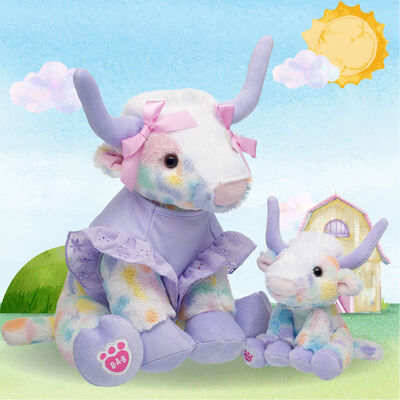 Spring Pastures Longhorn Soft Toy Mini Beans&reg; Gift Set