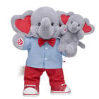 Love You Tons Elephant Stuffed Animal Mini Bean&reg; Gift Set plush by Build-A-Bear