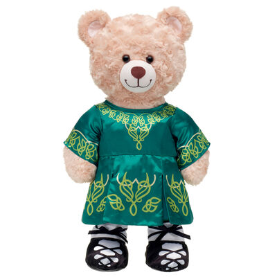 Irish Dance Dress & Shoes Set