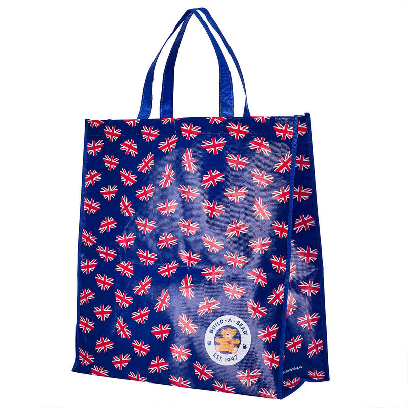 Union Jack Bear Mini Shopping Bag