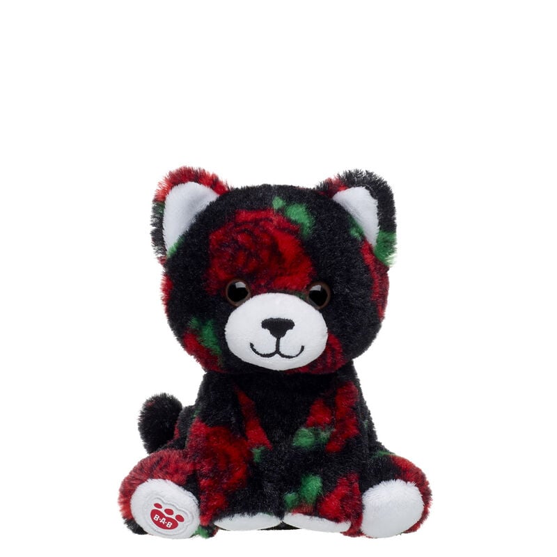 Build-A-Bear Mini Beans Red Rose Kitty Stuffed Animal plush by Build-A-Bear