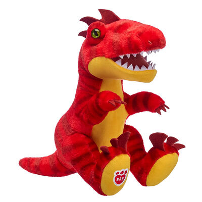 Red Raptor Soft Toy