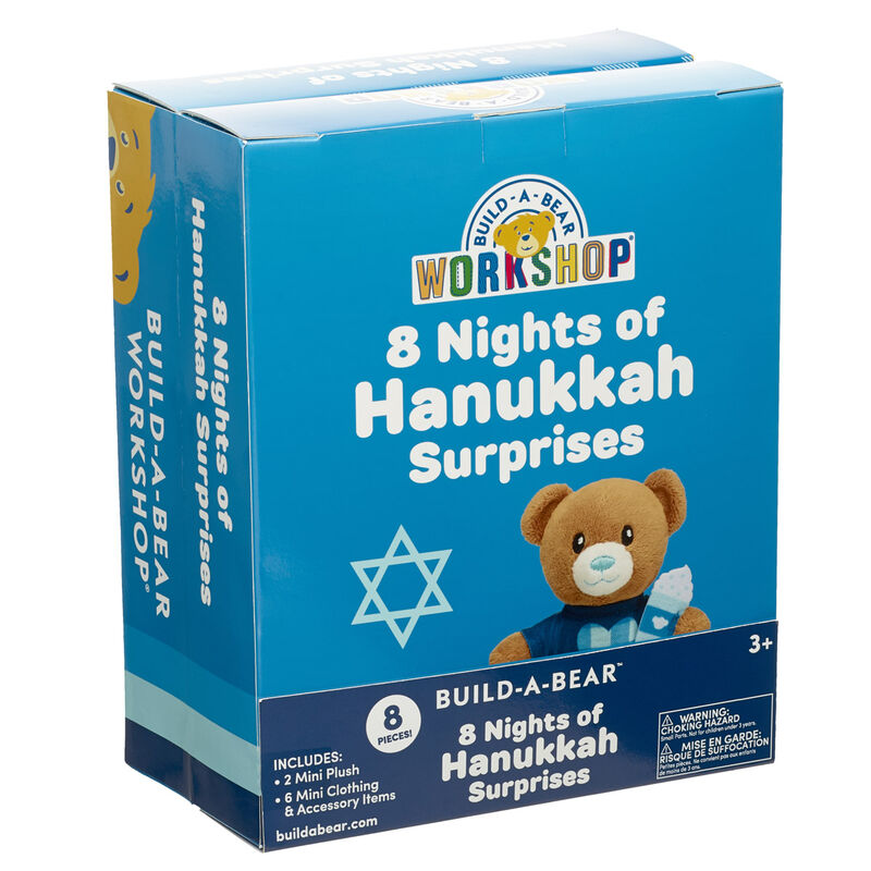 8 Nights of Hanukkah Surprises - Includes 8 Pieces - Build-A-Bear Workshop®
