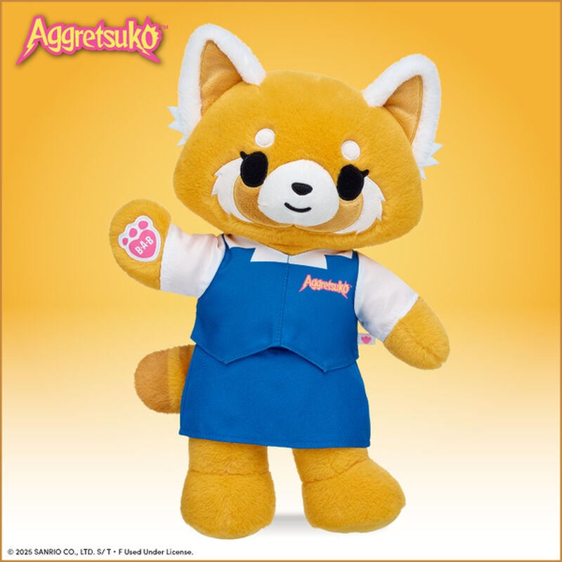 Sanrio&reg; Aggretsuko&trade; Plush with Suit plush from Build-A-Bear Workshop&reg;