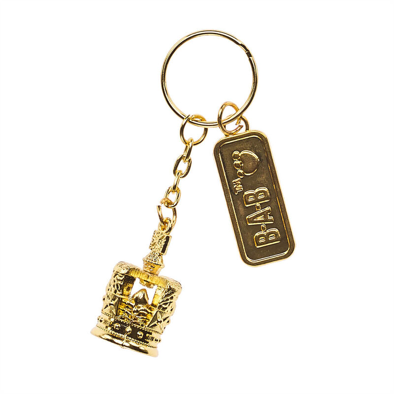 Gold Crown Keyring