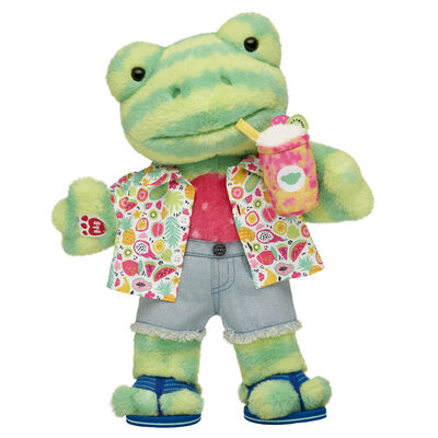 Watermelon Frog Soft Toy Smoothie Gift Set