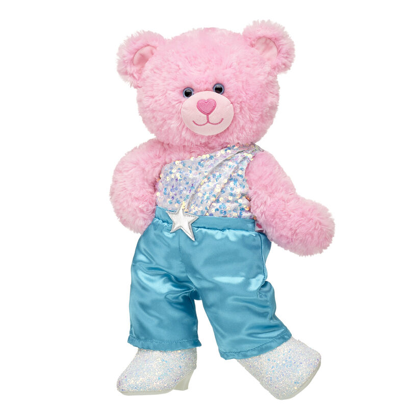 Pink Cuddles Teddy Bear & Sequin Outfit Gift Set - Build-A-Bear Workshop®