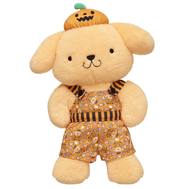 Online Exclusive Sanrio® Hello Kitty® and Friends Pompompurin™ Halloween Overalls - Build-A-Bear Workshop®