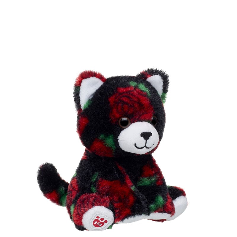 Build-A-Bear Mini Beans Red Rose Kitty Stuffed Animal plush by Build-A-Bear