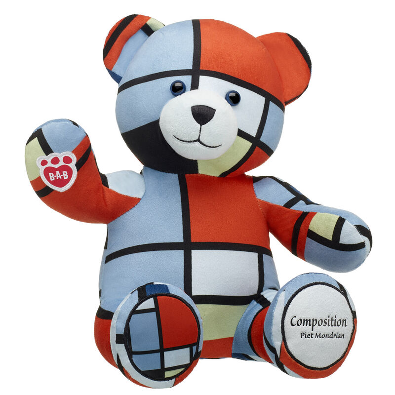 Piet Mondrian Composition Teddy Bear - Build-A-Bear Workshop&reg;