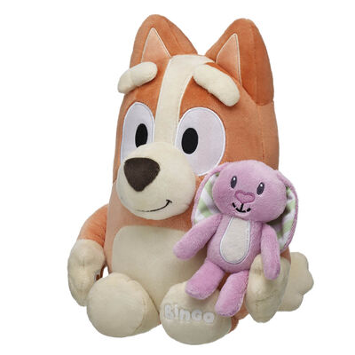 Bingo Plush Puppy with Floppy Wristie