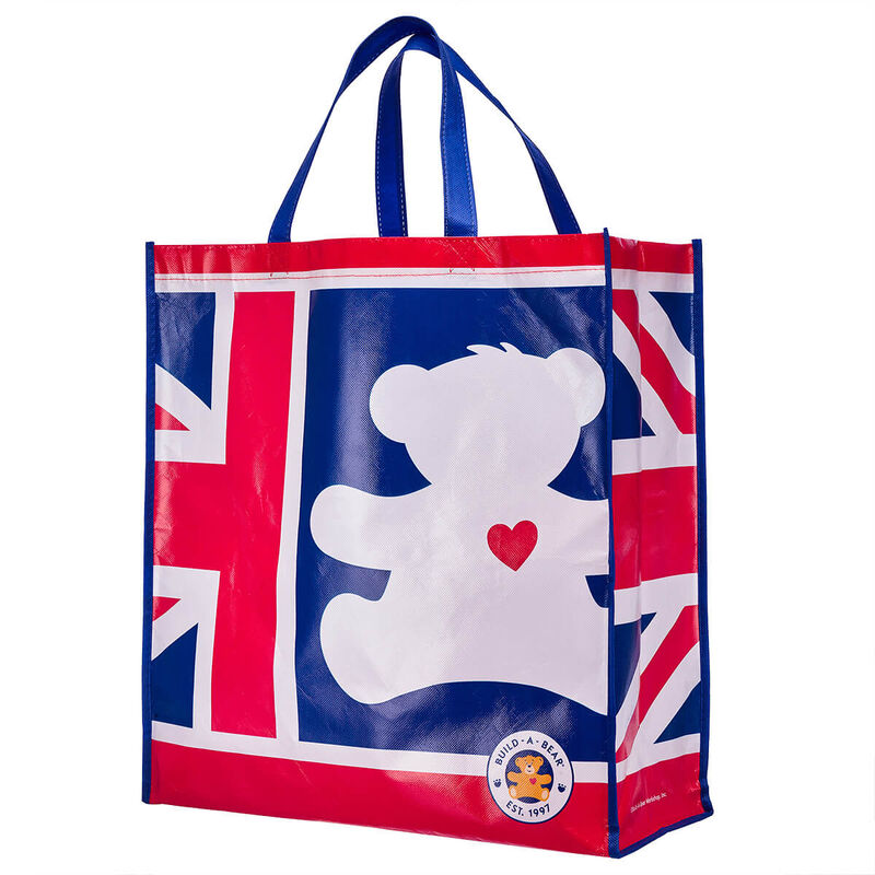 Union Jack Bear Shopping Bag