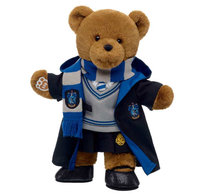 HARRY POTTER Teddy Bear RAVENCLAW Gift Set with Scarf soft toy by Build-A-Bear