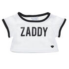 Online Exclusive "Zaddy" T-Shirt for Stuffed Animals - Build-A-Bear Workshop&reg;