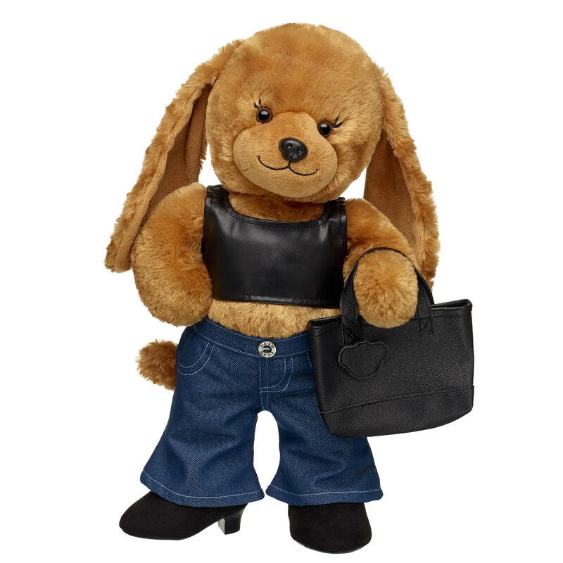 Barkleigh™ Dog Stuffed Animal Leather Crop Tank Gift Set - Build-A-Bear Workshop®