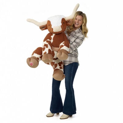 Giant Highland Cow Soft Toy 